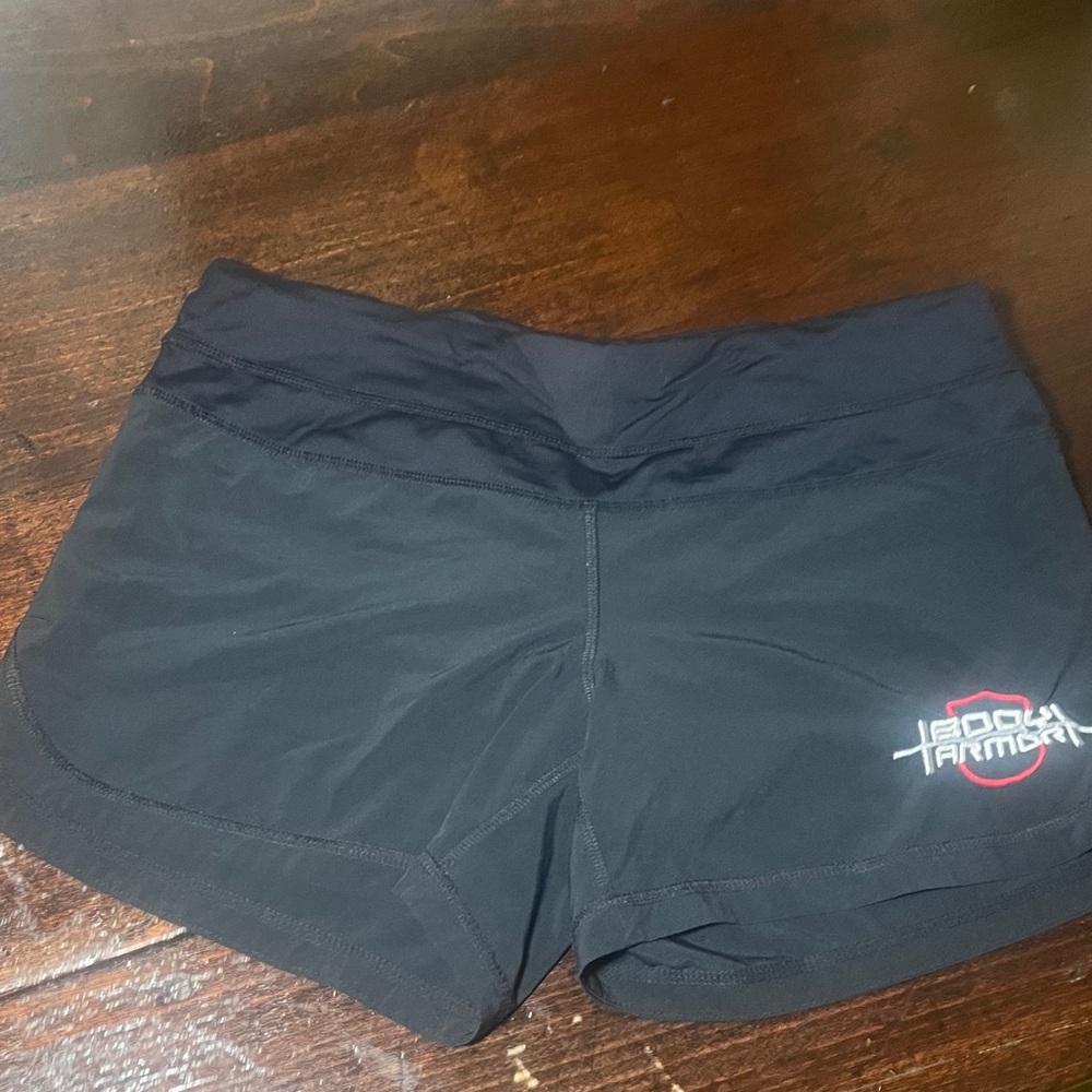 Lululemon + Body Armour Women's Black Athletic Shorts